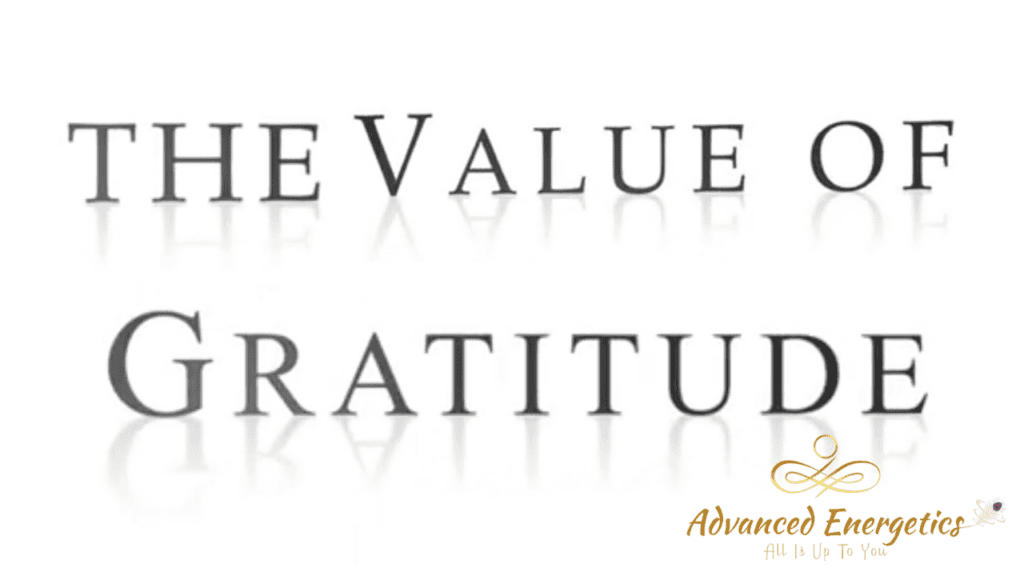 The Value of Gratitude