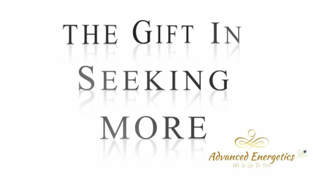 Find the gift in more